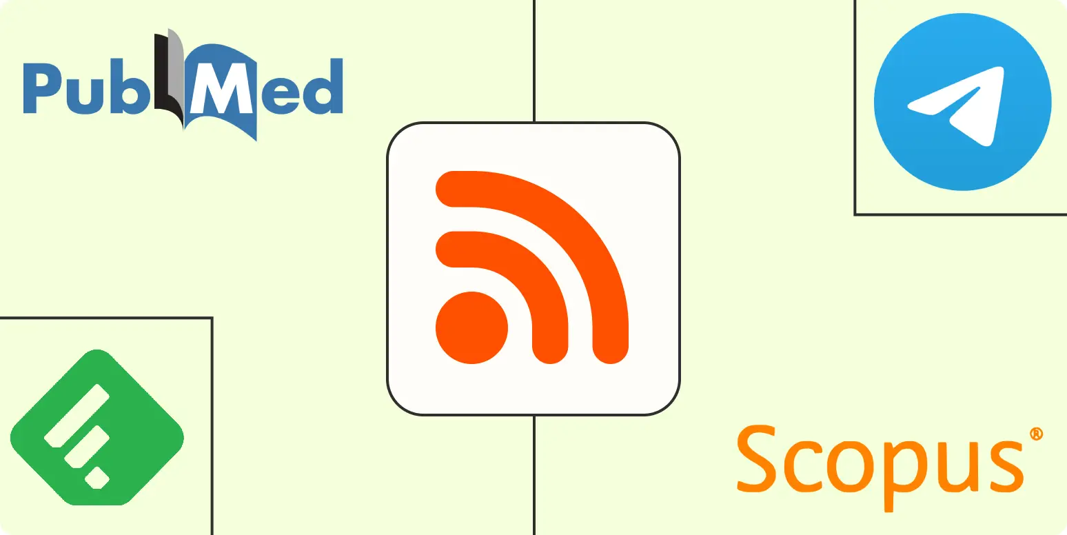Never Miss a Paper Again: PubMed/Scopus RSS → Telegram in 10 Minutes